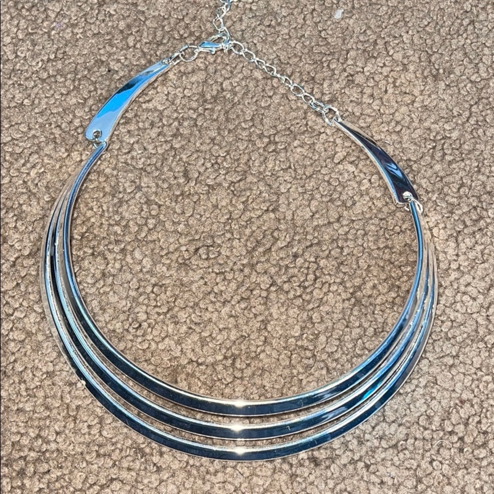 Silver necklace
